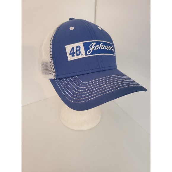 Jimmie Johnson 48 Hendrick Motorsports Nascar racing snapback hat cap Rhinestone - Picture 1 of 9